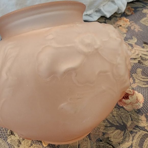 Tiffin Pink Glass Vase - Picture 5 of 7